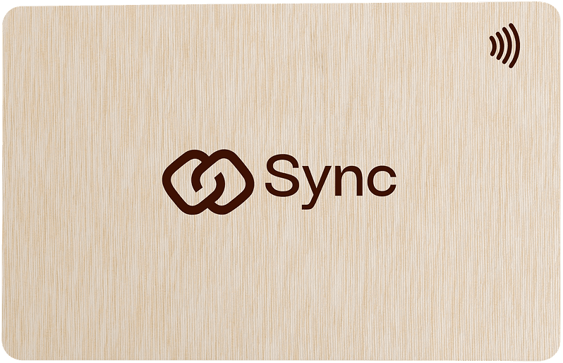 SYNC Digital Card Mockup